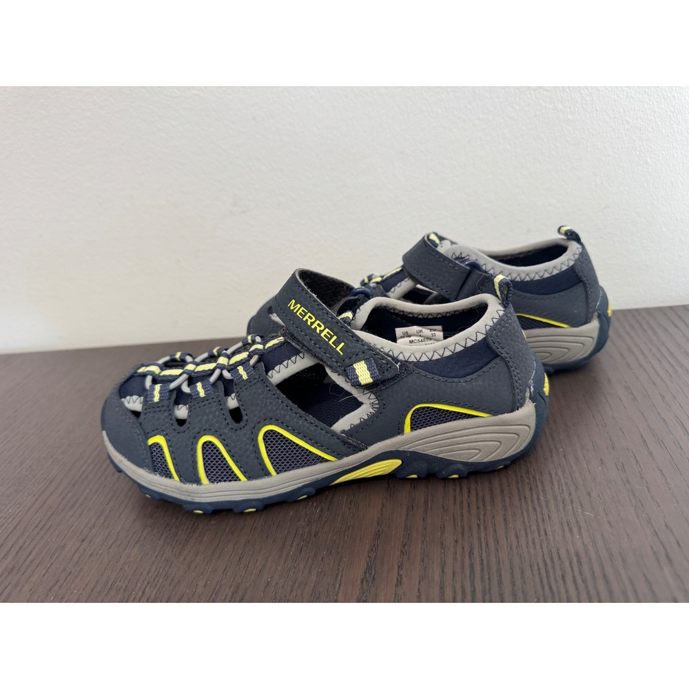 Merrell Hydro Choprock Kids 2 Navy Yellow Water Hiking Sandals MC54859 shoes‎